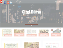 Tablet Screenshot of cizgidunya.com